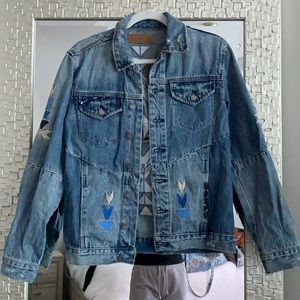 Embroidered Denim Jacket